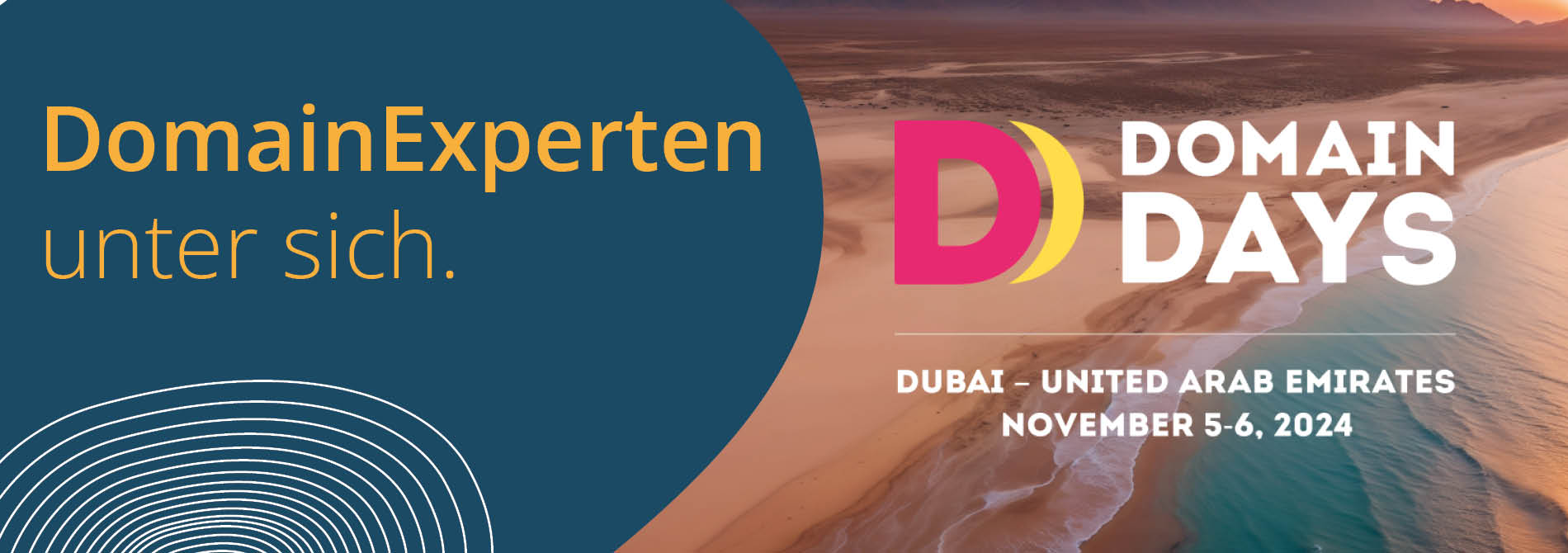 Die Dubai Domain Days 2024 im Marriott Resort Palm Jumeirah.