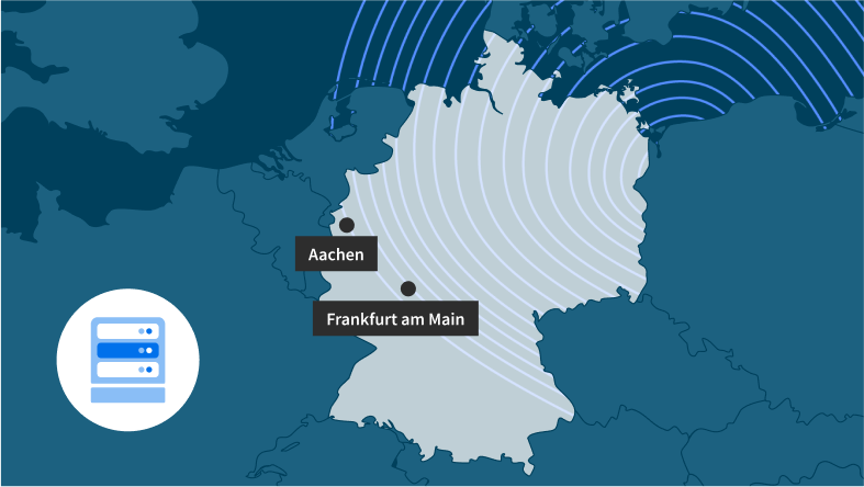 Hosting in deutschen Rechenzentren