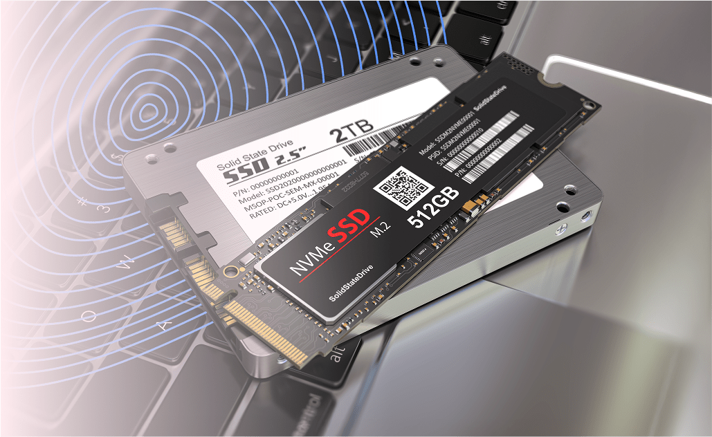 NVMe SSD-Speicher und Leistung